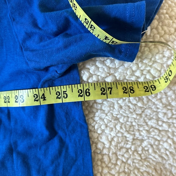 Barbie Blue Short Sleeve Tee with Multicolored Doll Graphic - Picture 4 of 6